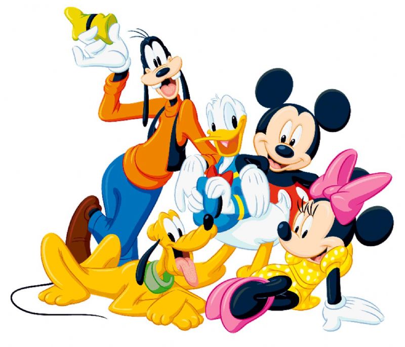 mickey mouse gang clipart - photo #11