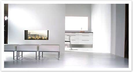 fabeR GLANCE קמין גז פאבר גלאנס גלנס
