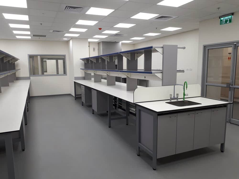 In the BarLev Industrial Zone, GMP & GLP setting up laboratories