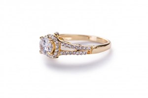 טבעת זהב מדהימה