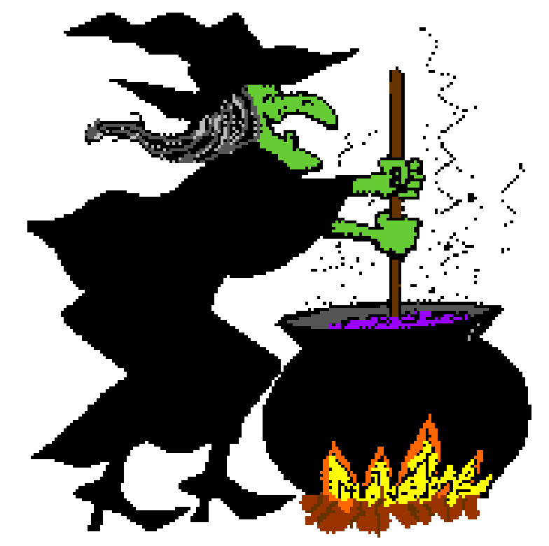 free halloween clipart witch cauldron - photo #44