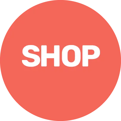 עיגול ובתוכו הכיתוב SHOP