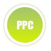עיגול ובתוכו הכיתוב PPC עיגול ובתוכו הכיתוב PPC