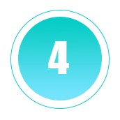 עיגול עם הספרה 4 עיגול עם הספרה 4